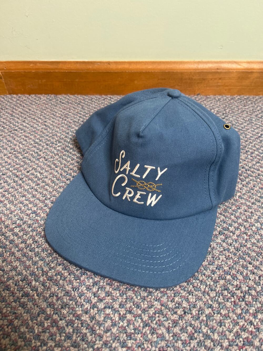 Salty Crew Blue Snapback hat